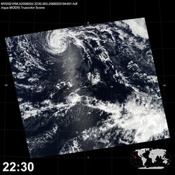 Level 1B Image at: 2230 UTC