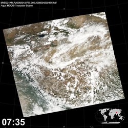 Level 1B Image at: 0735 UTC