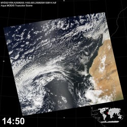 Level 1B Image at: 1450 UTC