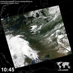 Level 1B Image at: 1045 UTC