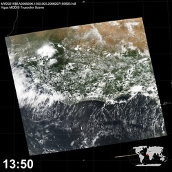 Level 1B Image at: 1350 UTC