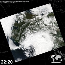 Level 1B Image at: 2220 UTC