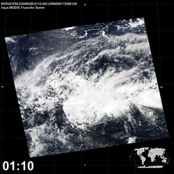 Level 1B Image at: 0110 UTC