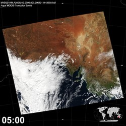 Level 1B Image at: 0500 UTC