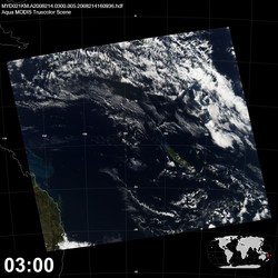 Level 1B Image at: 0300 UTC