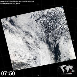 Level 1B Image at: 0750 UTC