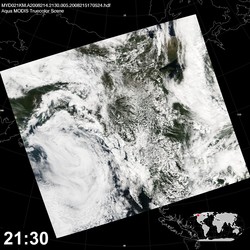 Level 1B Image at: 2130 UTC