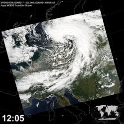 Level 1B Image at: 1205 UTC