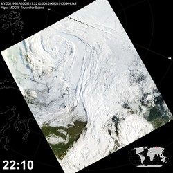 Level 1B Image at: 2210 UTC