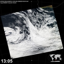 Level 1B Image at: 1305 UTC