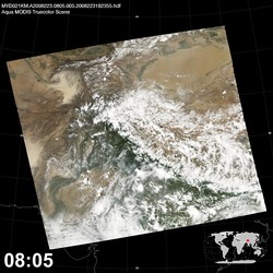 Level 1B Image at: 0805 UTC