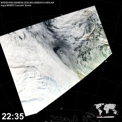 Level 1B Image at: 2235 UTC