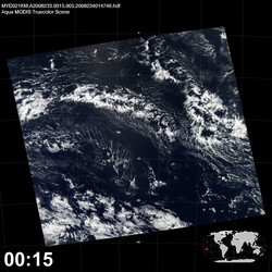 Level 1B Image at: 0015 UTC