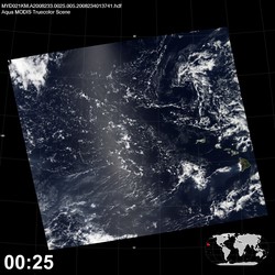 Level 1B Image at: 0025 UTC