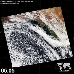 Level 1B Image at: 0505 UTC