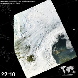 Level 1B Image at: 2210 UTC