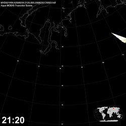 Level 1B Image at: 2120 UTC