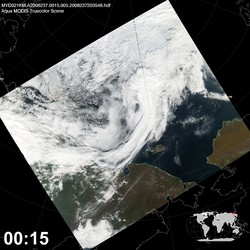 Level 1B Image at: 0015 UTC