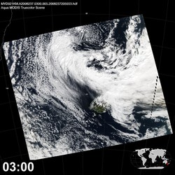 Level 1B Image at: 0300 UTC