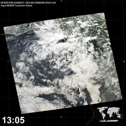 Level 1B Image at: 1305 UTC