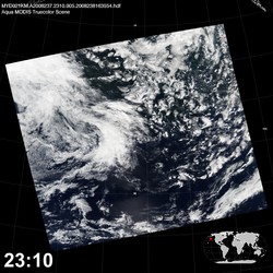 Level 1B Image at: 2310 UTC