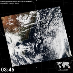 Level 1B Image at: 0345 UTC