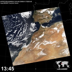 Level 1B Image at: 1345 UTC