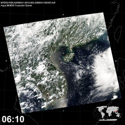 Level 1B Image at: 0610 UTC