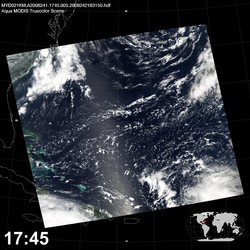 Level 1B Image at: 1745 UTC