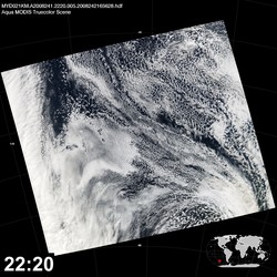 Level 1B Image at: 2220 UTC