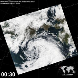 Level 1B Image at: 0030 UTC