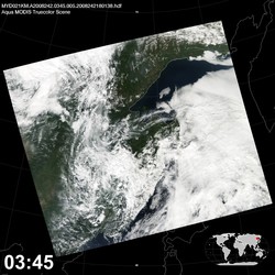 Level 1B Image at: 0345 UTC