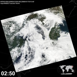 Level 1B Image at: 0250 UTC