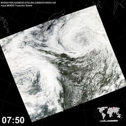 Level 1B Image at: 0750 UTC