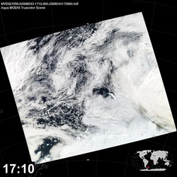 Level 1B Image at: 1710 UTC