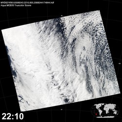 Level 1B Image at: 2210 UTC