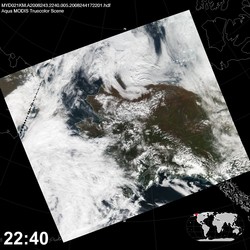 Level 1B Image at: 2240 UTC