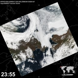 Level 1B Image at: 2355 UTC