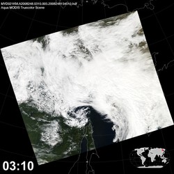 Level 1B Image at: 0310 UTC