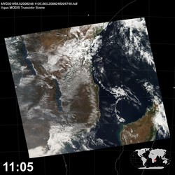 Level 1B Image at: 1105 UTC