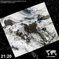 Level 1B Image at: 2120 UTC