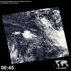 Level 1B Image at: 0045 UTC