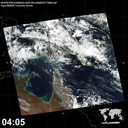 Level 1B Image at: 0405 UTC