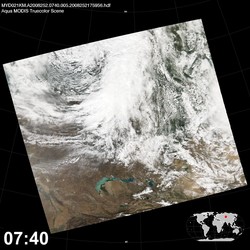 Level 1B Image at: 0740 UTC