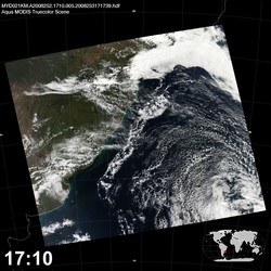 Level 1B Image at: 1710 UTC