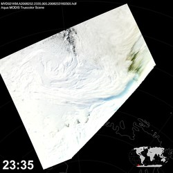 Level 1B Image at: 2335 UTC