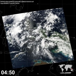 Level 1B Image at: 0450 UTC