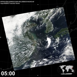 Level 1B Image at: 0500 UTC