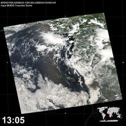 Level 1B Image at: 1305 UTC