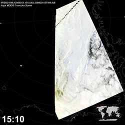 Level 1B Image at: 1510 UTC